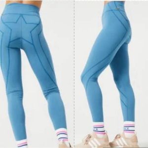 L*Space Active Oceanside Star Power Legging size XS New high waist